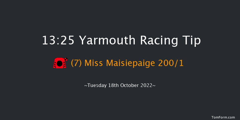 Yarmouth 13:25 Stakes (Class 4) 8f Mon 10th Oct 2022