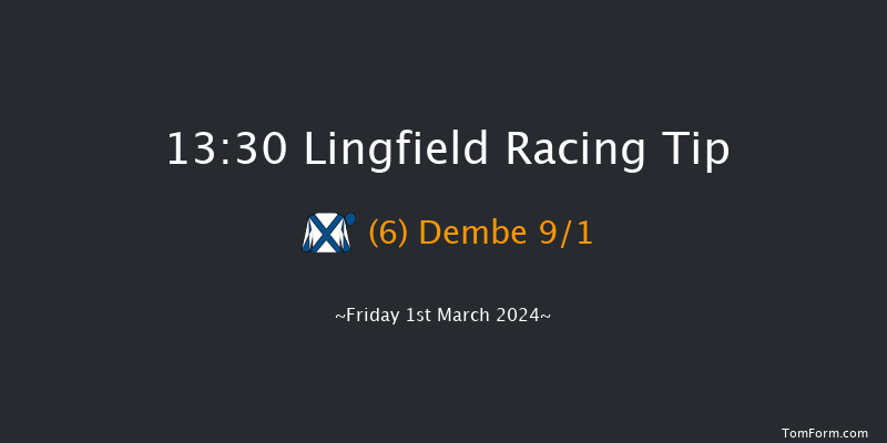 Lingfield  13:30 Handicap
(Class 4) 10f Fri 23rd Feb 2024