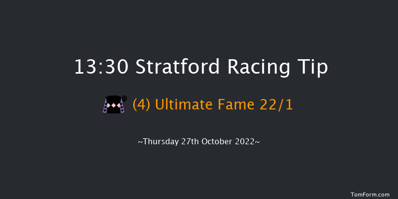 Stratford 13:30 Selling Hurdle (Class 5) 19f Sat 15th Oct 2022