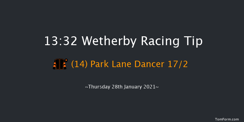 racingtv.com Handicap Hurdle Wetherby 13:32 Handicap Hurdle (Class 5) 20f Tue 12th Jan 2021