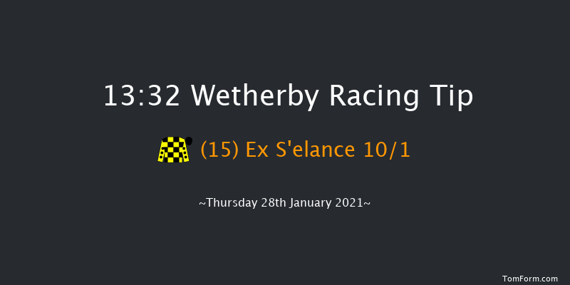 racingtv.com Handicap Hurdle Wetherby 13:32 Handicap Hurdle (Class 5) 20f Tue 12th Jan 2021