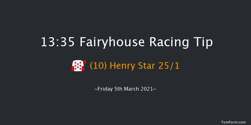 Fairyhouse/Dunboyne Castle Afternoon Tea Maiden Hurdle (Div 1) Fairyhouse 13:35 Maiden Hurdle 16f Sat 27th Feb 2021