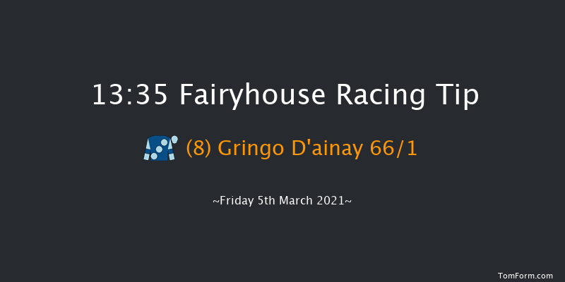 Fairyhouse/Dunboyne Castle Afternoon Tea Maiden Hurdle (Div 1) Fairyhouse 13:35 Maiden Hurdle 16f Sat 27th Feb 2021