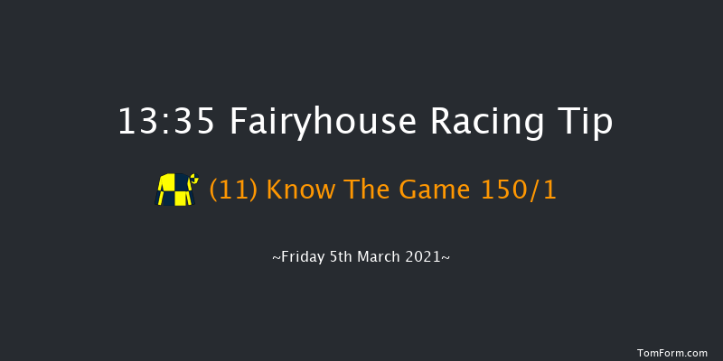 Fairyhouse/Dunboyne Castle Afternoon Tea Maiden Hurdle (Div 1) Fairyhouse 13:35 Maiden Hurdle 16f Sat 27th Feb 2021