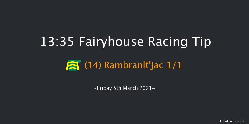 Fairyhouse/Dunboyne Castle Afternoon Tea Maiden Hurdle (Div 1) Fairyhouse 13:35 Maiden Hurdle 16f Sat 27th Feb 2021