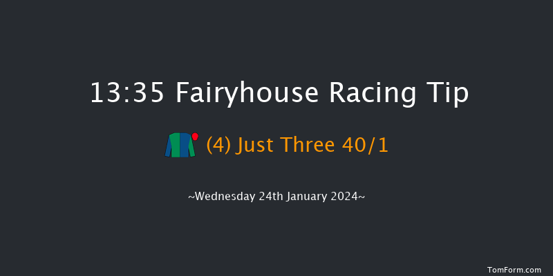 Fairyhouse  13:35
Maiden Hurdle 20f Mon 1st Jan 2024