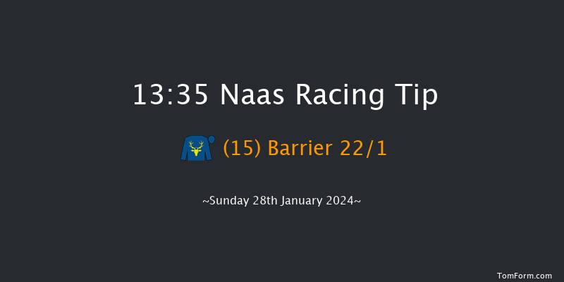 Naas  13:35 Maiden Hurdle 16f Fri 12th Jan 2024