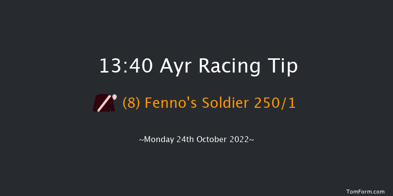 Ayr 13:40 Maiden Hurdle (Class 4) 16f Thu 6th Oct 2022