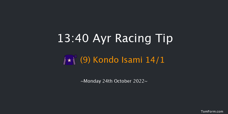 Ayr 13:40 Maiden Hurdle (Class 4) 16f Thu 6th Oct 2022