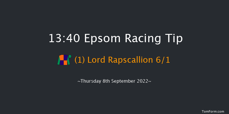 Epsom 13:40 Handicap (Class 4) 7f Tue 30th Aug 2022