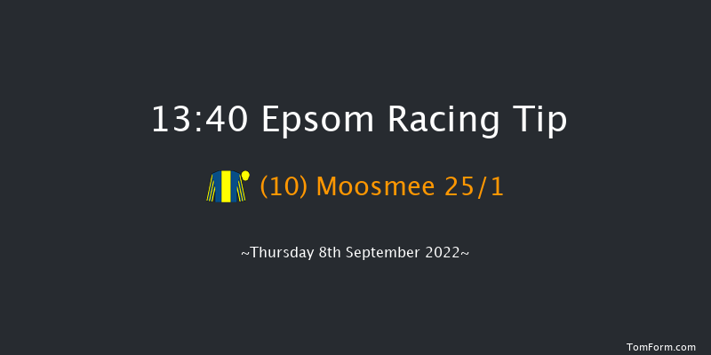 Epsom 13:40 Handicap (Class 4) 7f Tue 30th Aug 2022