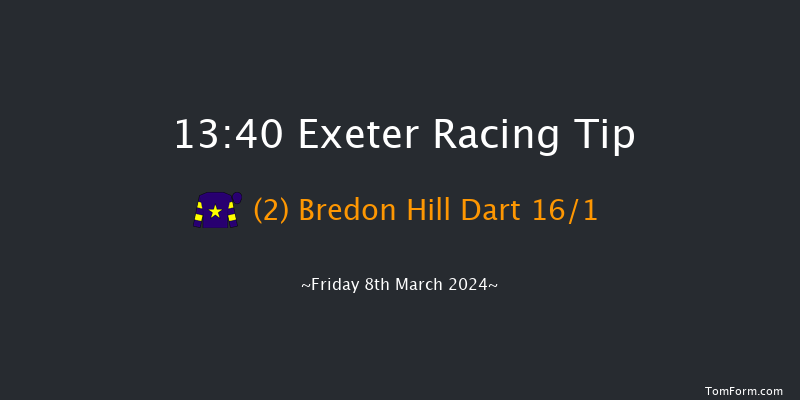 Exeter  13:40 Maiden Hurdle (Class
4) 17f Fri 23rd Feb 2024