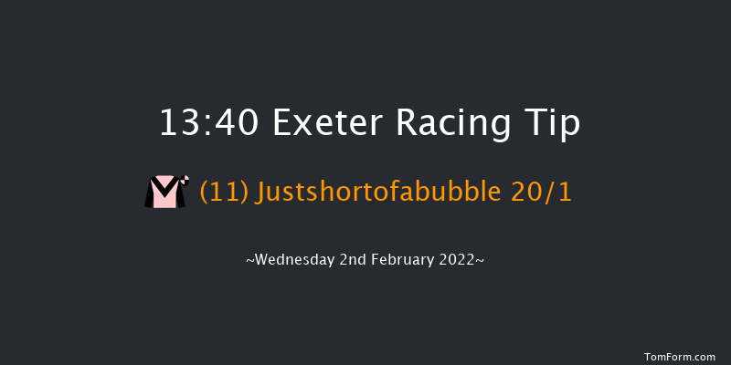 Exeter 13:40 Handicap Hurdle (Class 4) 18f Tue 18th Jan 2022