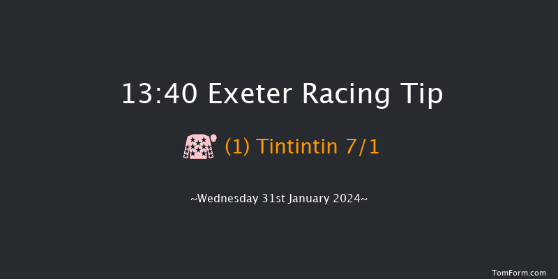 Exeter  13:40 Handicap Hurdle (Class 4) 18f Mon 1st Jan 2024