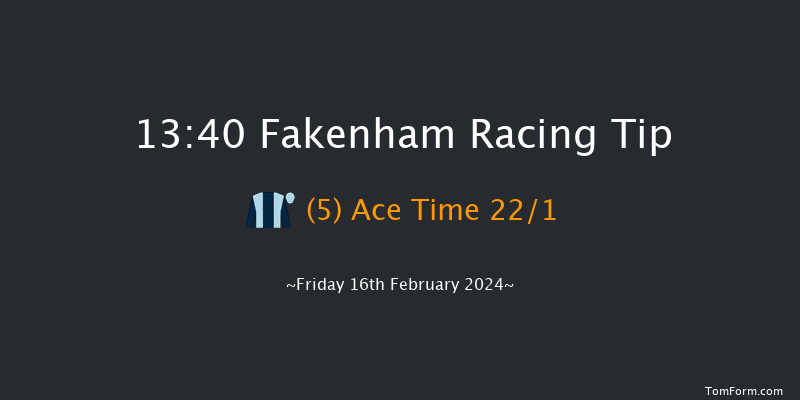 Fakenham  13:40 Handicap Hurdle (Class 5)
16f Tue 2nd Jan 2024