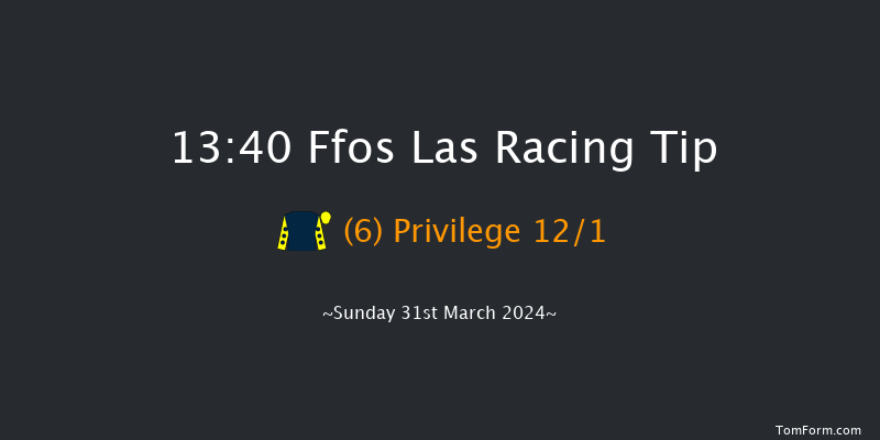 Ffos Las  13:40 Maiden Hurdle
(Class 4) 20f Fri 15th Mar 2024