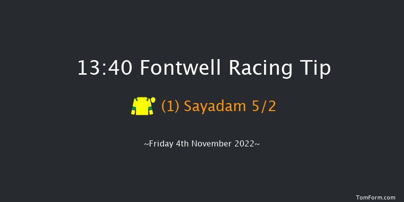 Fontwell 13:40 Handicap Hurdle (Class 3) 19f Wed 19th Oct 2022