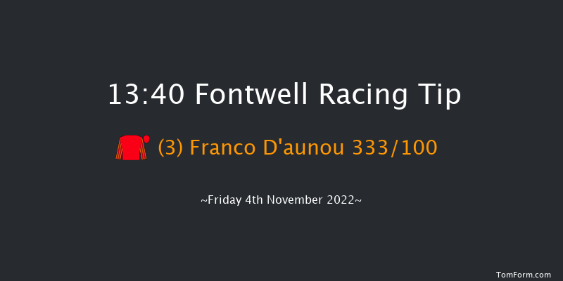 Fontwell 13:40 Handicap Hurdle (Class 3) 19f Wed 19th Oct 2022