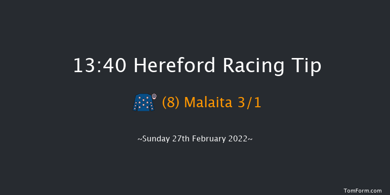 Hereford 13:40 Maiden Hurdle (Class 4) 16f Wed 16th Feb 2022