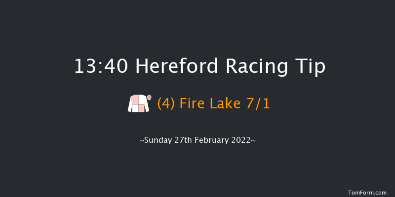 Hereford 13:40 Maiden Hurdle (Class 4) 16f Wed 16th Feb 2022