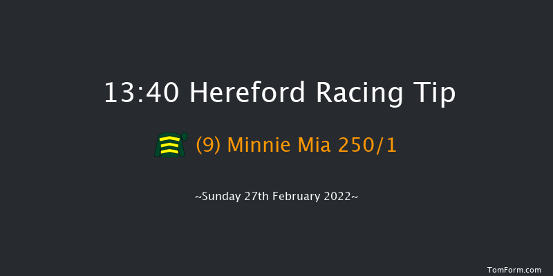 Hereford 13:40 Maiden Hurdle (Class 4) 16f Wed 16th Feb 2022