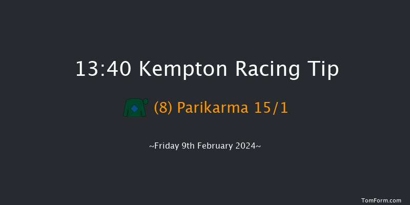 Kempton  13:40 Handicap Hurdle (Class 4)
16f Wed 7th Feb 2024