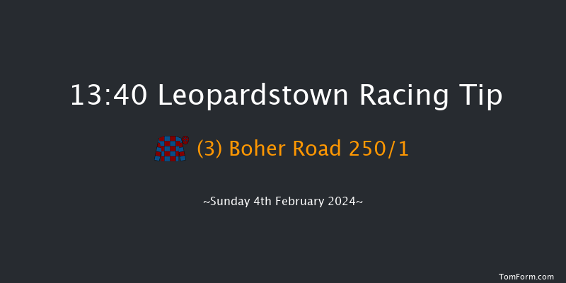 Leopardstown  13:40 Maiden Hurdle
16f Sat 3rd Feb 2024