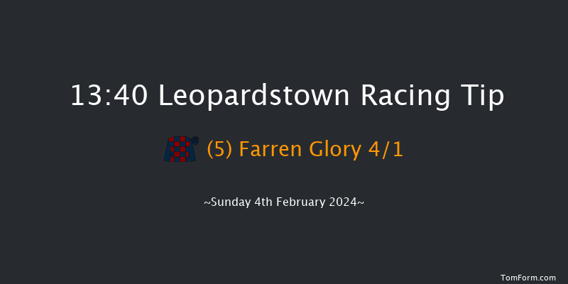 Leopardstown  13:40 Maiden Hurdle
16f Sat 3rd Feb 2024