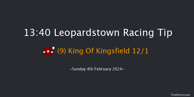 Leopardstown  13:40 Maiden Hurdle
16f Sat 3rd Feb 2024