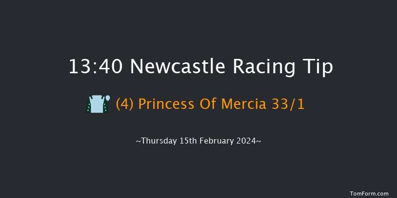 Newcastle  13:40 Maiden Hurdle
(Class 4) 17f Tue 13th Feb 2024