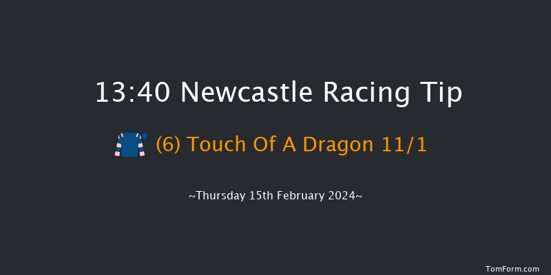 Newcastle  13:40 Maiden Hurdle
(Class 4) 17f Tue 13th Feb 2024