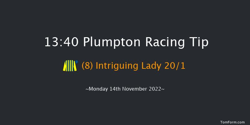 Plumpton 13:40 Selling Hurdle (Class 4) 16f Mon 31st Oct 2022