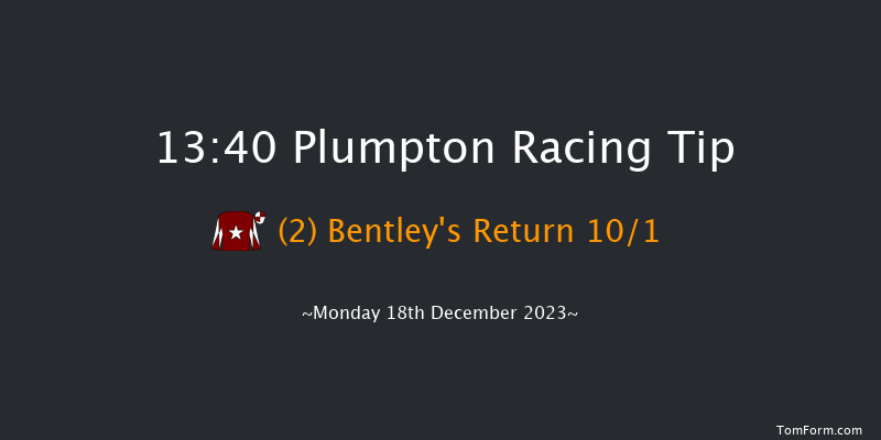 Plumpton 13:40 Maiden Hurdle (Class 4) 20f Mon 4th Dec 2023