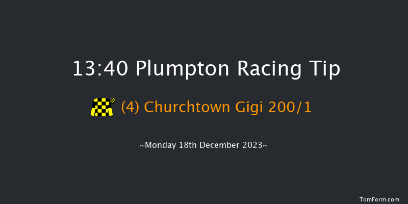 Plumpton 13:40 Maiden Hurdle (Class 4) 20f Mon 4th Dec 2023