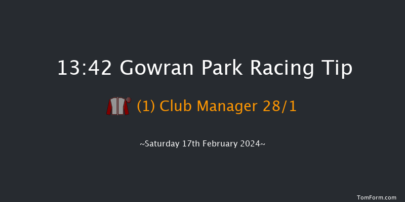 Gowran Park  13:42 Maiden Hurdle
16f Thu 25th Jan 2024