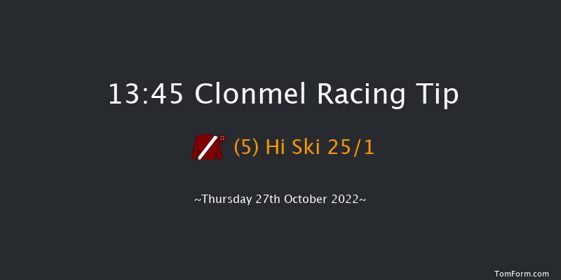 Clonmel 13:45 Maiden Hurdle 19f Thu 29th Sep 2022