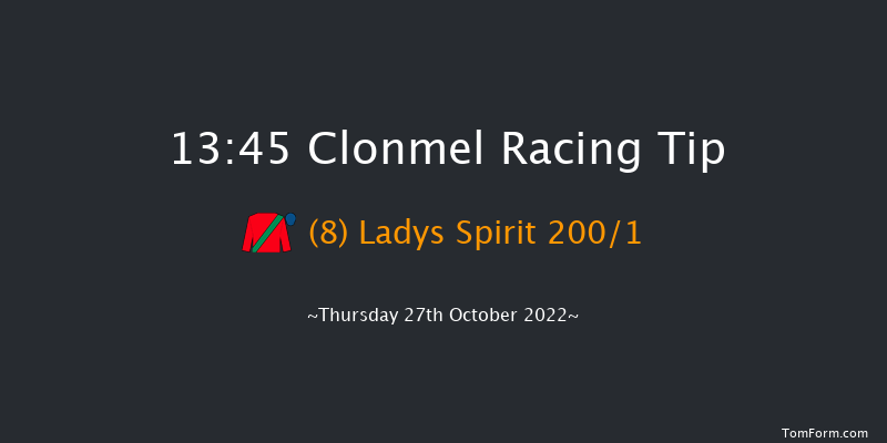 Clonmel 13:45 Maiden Hurdle 19f Thu 29th Sep 2022