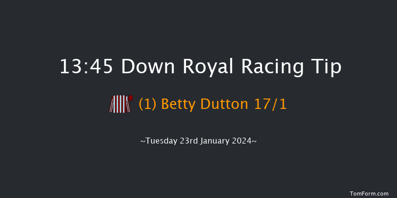 Down Royal  13:45 Handicap
Hurdle 17f Tue 26th Dec 2023