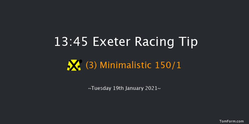 Get Daily Tips At racingtv.com Novices' Chase (GBB Race) Exeter 13:45 Maiden Chase (Class 3) 24f Sun 10th Jan 2021