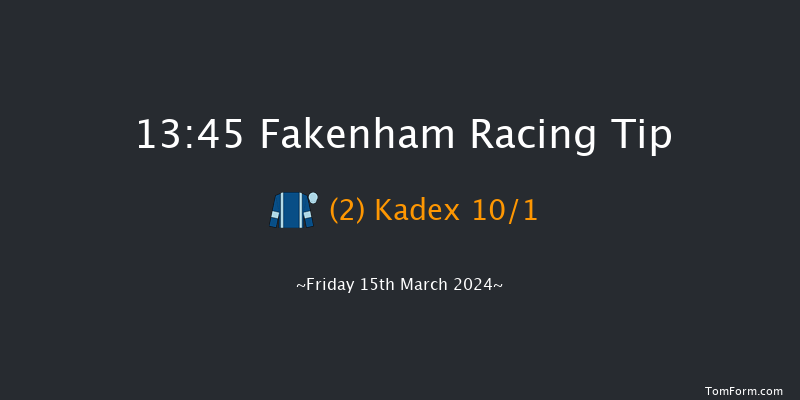 Fakenham  13:45 Handicap Chase (Class 5)
24f Fri 16th Feb 2024