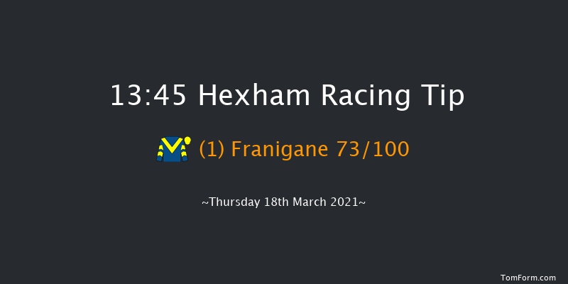 Follow Hexham Racecourse On Facebook & Twitter Novices' Hurdle Hexham 13:45 Maiden Hurdle (Class 4) 16f Wed 9th Dec 2020