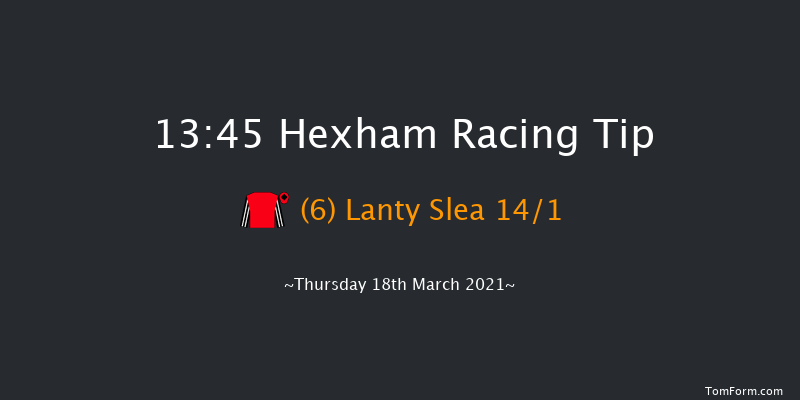 Follow Hexham Racecourse On Facebook & Twitter Novices' Hurdle Hexham 13:45 Maiden Hurdle (Class 4) 16f Wed 9th Dec 2020