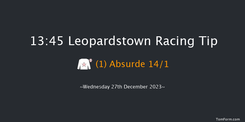 Leopardstown 13:45 Maiden Hurdle 16f Tue 26th Dec 2023