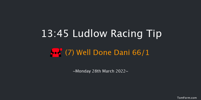 Ludlow 13:45 Novices Hurdle (Class 4) 16f Wed 23rd Mar 2022