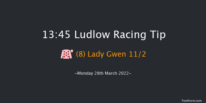 Ludlow 13:45 Novices Hurdle (Class 4) 16f Wed 23rd Mar 2022