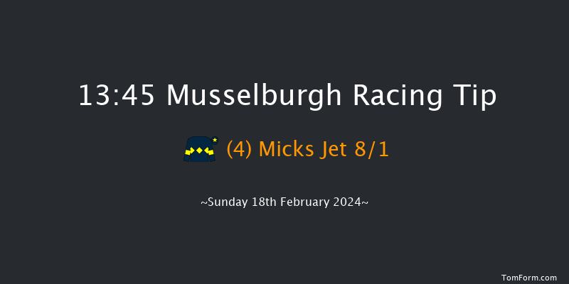 Musselburgh  13:45 Maiden Hurdle
(Class 4) 20f Sun 4th Feb 2024