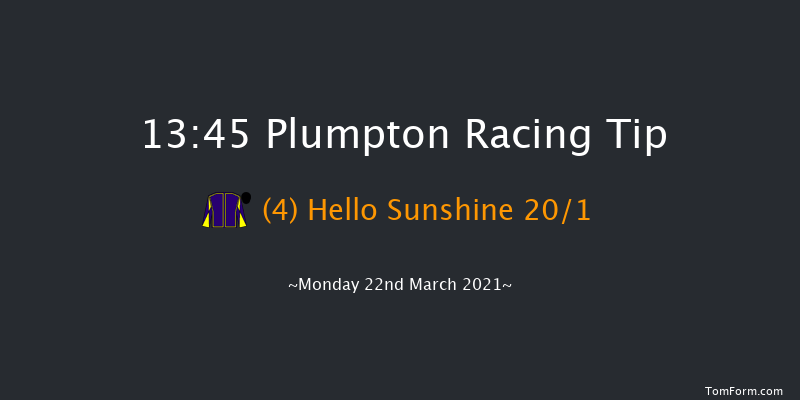 Visit attheraces.com Mares' Novices' Hurdle (GBB Race) Plumpton 13:45 Maiden Hurdle (Class 4) 20f Mon 15th Mar 2021