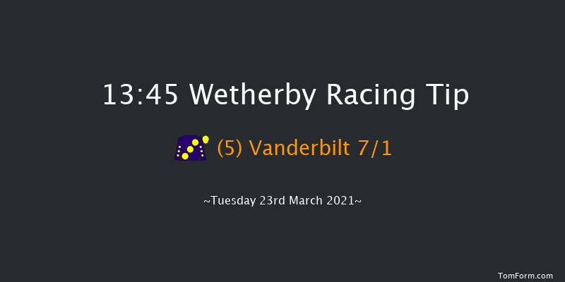 Visit racingtv.com Conditional Jockeys' Handicap Hurdle (Div 2) Wetherby 13:45 Handicap Hurdle (Class 5) 16f Mon 8th Mar 2021