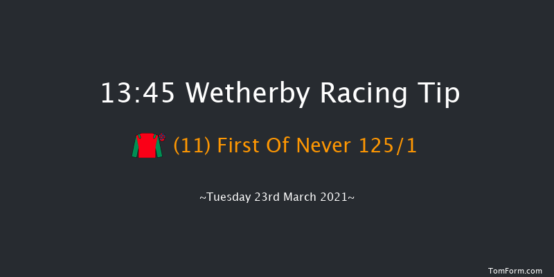 Visit racingtv.com Conditional Jockeys' Handicap Hurdle (Div 2) Wetherby 13:45 Handicap Hurdle (Class 5) 16f Mon 8th Mar 2021