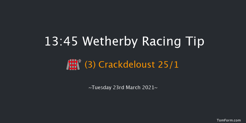 Visit racingtv.com Conditional Jockeys' Handicap Hurdle (Div 2) Wetherby 13:45 Handicap Hurdle (Class 5) 16f Mon 8th Mar 2021